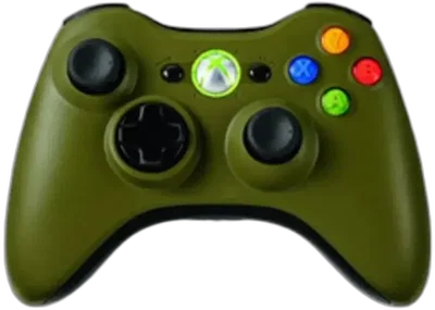 Microsoft Xbox 360 Halo 3 Green Controller