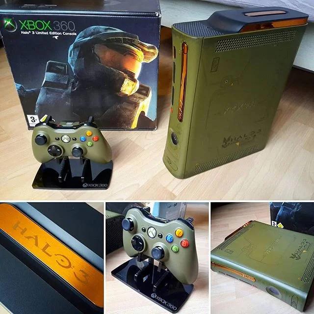  Microsoft Xbox 360 Halo 3 Console