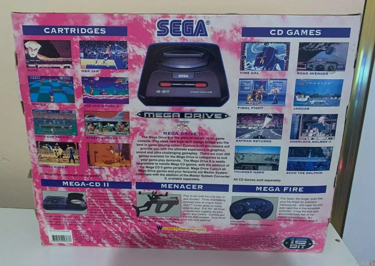Consolevariations - Sega Mega Drive II Ozisoft Pink Box Console