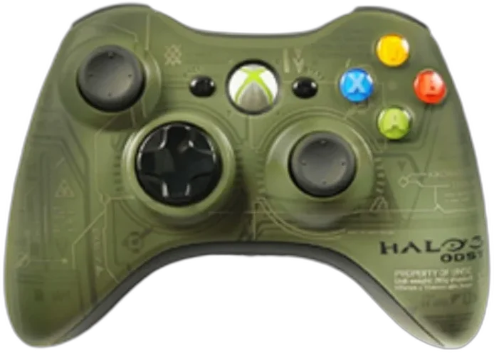  Microsoft Xbox 360 Halo ODST Controller