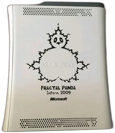  Microsoft Xbox 360 Intern 2009 Fractal Panda Console