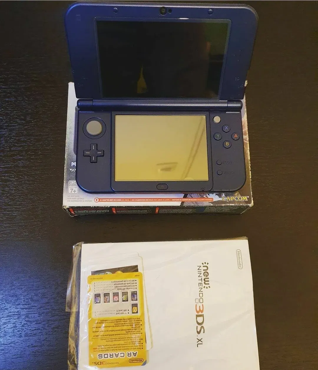 ３ds New Nintendo 3DS XL Monster Hunter Generations Blue Console