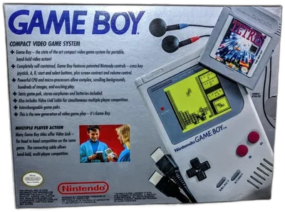 Nintendo GameBoy Classic DMG-01 Rare Front Box Console