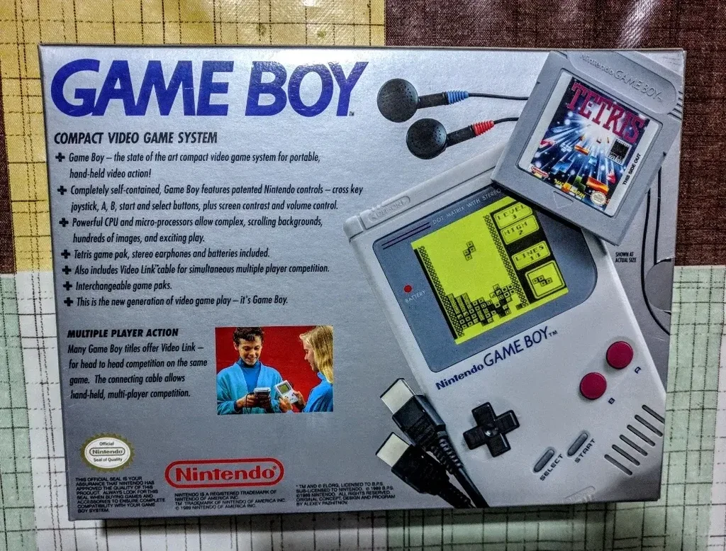 Consolevariations - Nintendo GameBoy Classic DMG-01 Rare Front Box