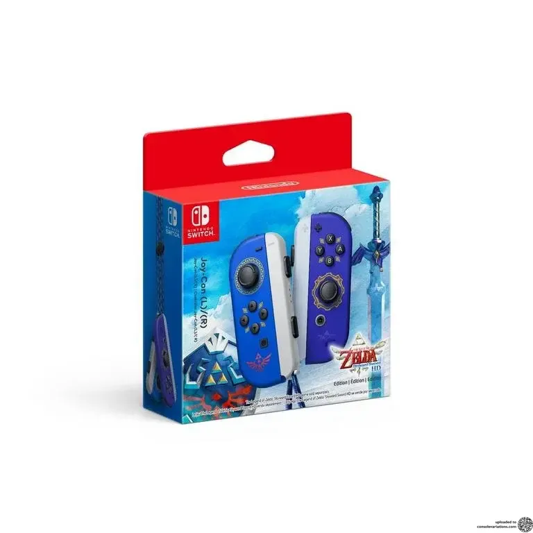 Consolevariations - Nintendo Switch Zelda: Skyward Sword Joy-Con
