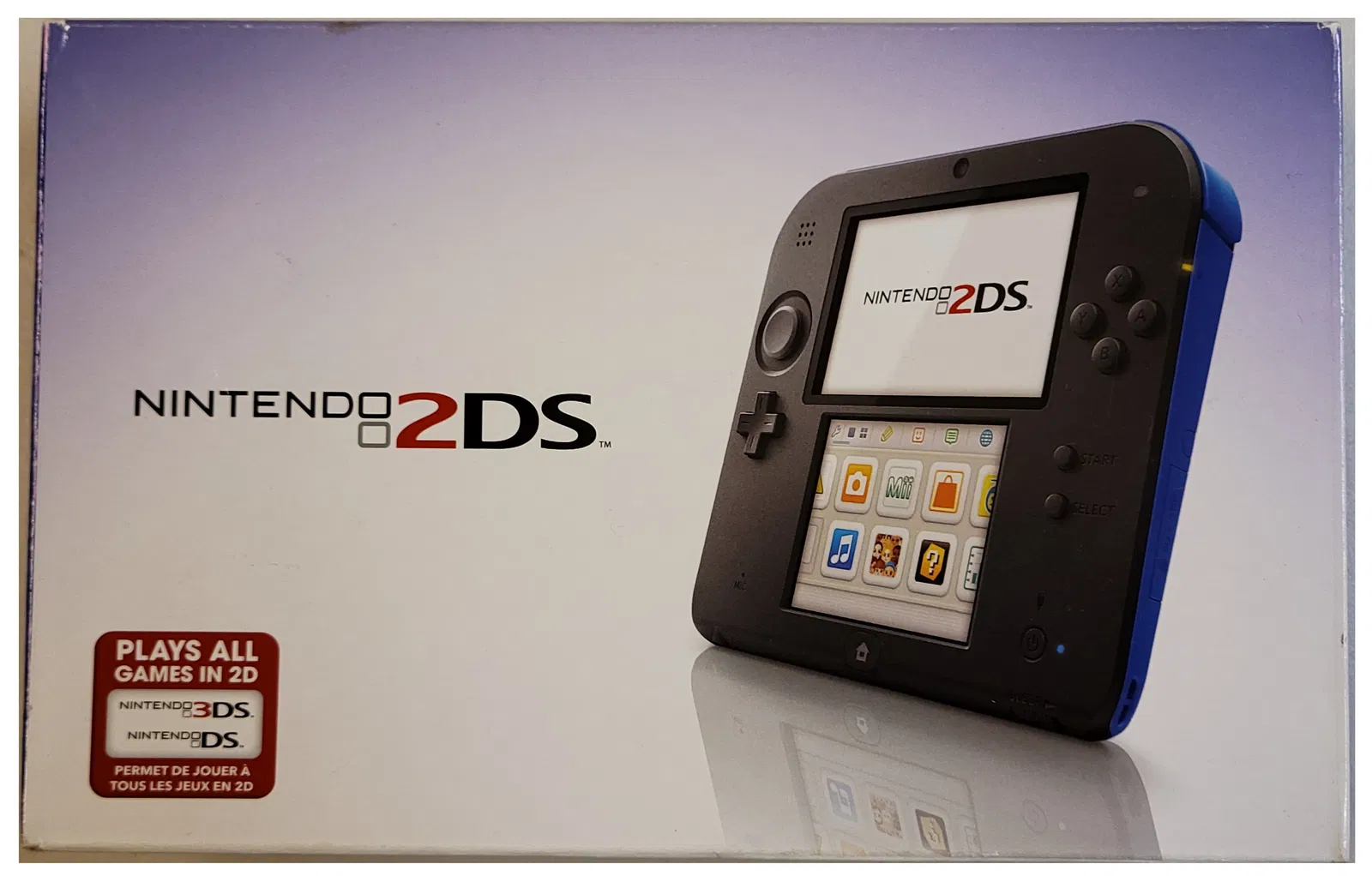 ニンテンドー 2DS ブラック Nintendo 2DS Black/Blue Console [EU] - Consolevariations