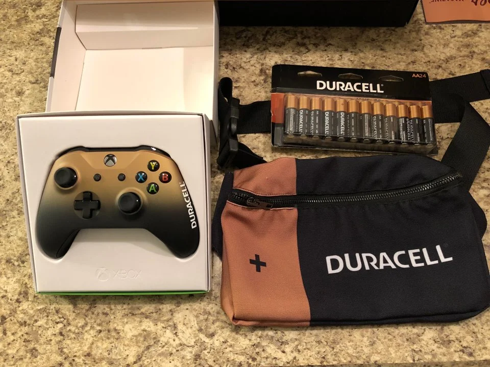  Microsoft Xbox One S Duracell Controller