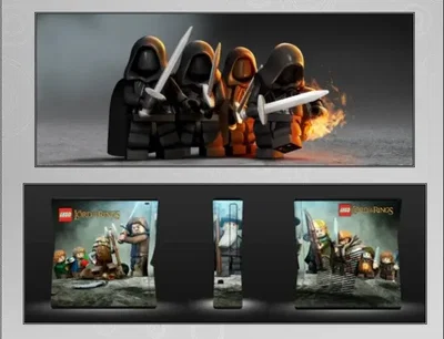 Microsoft Xbox 360 Lego Lord of the Rings Console