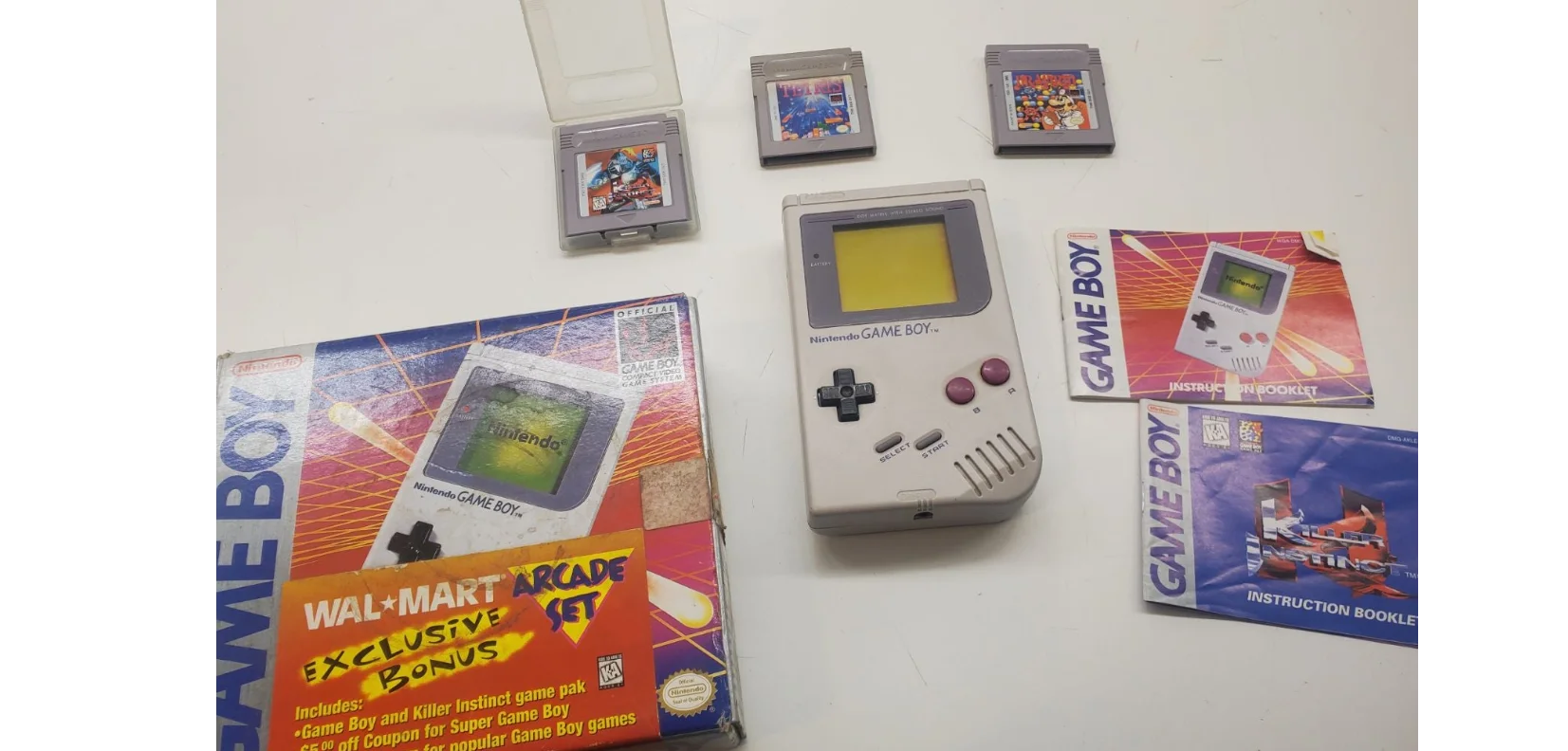  Nintendo Game Boy Arcade Set