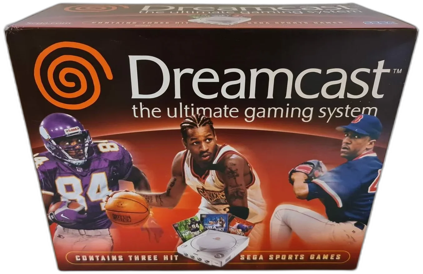  Sega Dreamcast 3 Game Sports Bundle