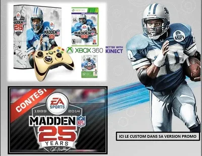 Microsoft Xbox 360 Madden 25th Anniversary Console