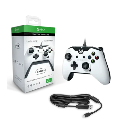 PDP Xbox One Wired Controller - White