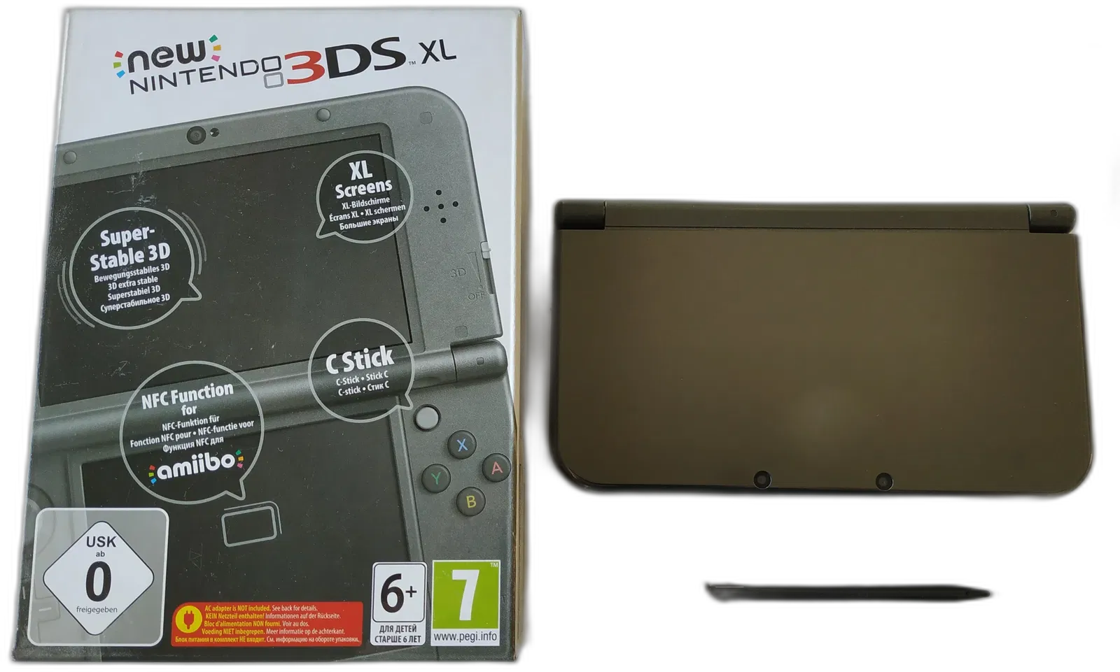 New nintendo 3ds 2024 xl metallic black