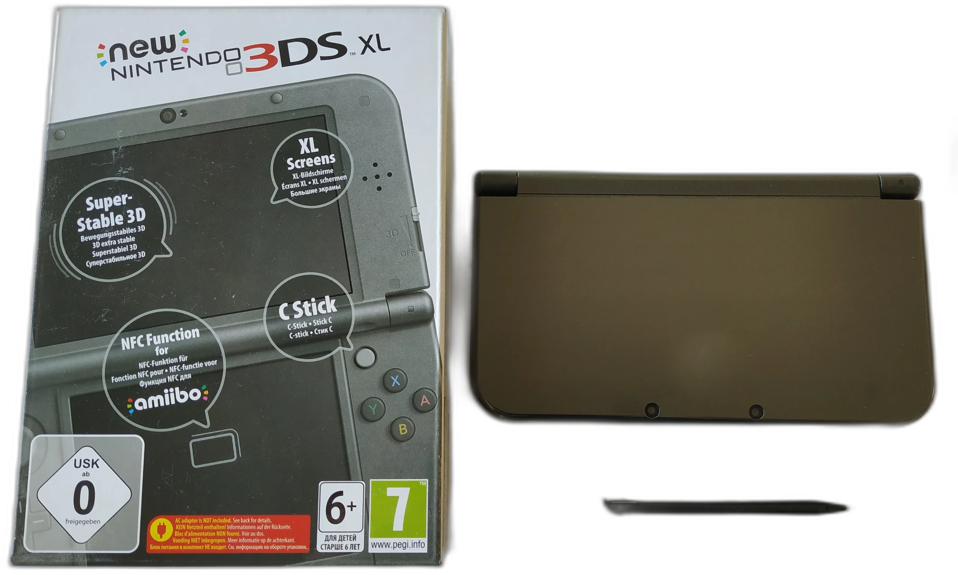  New Nintendo 3DS XL Black Console [EU]
