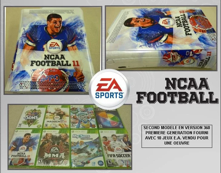 Microsoft Xbox 360 NCAA Football 11 Console