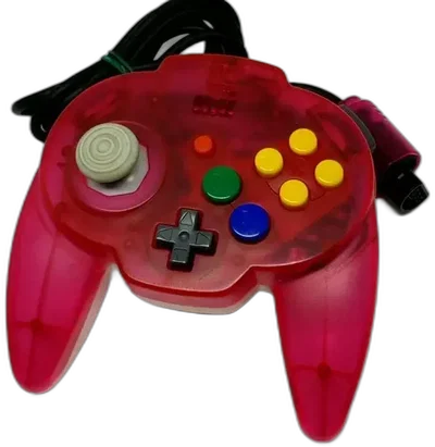 Hori Nintendo 64 Tropical Red Mini Pad