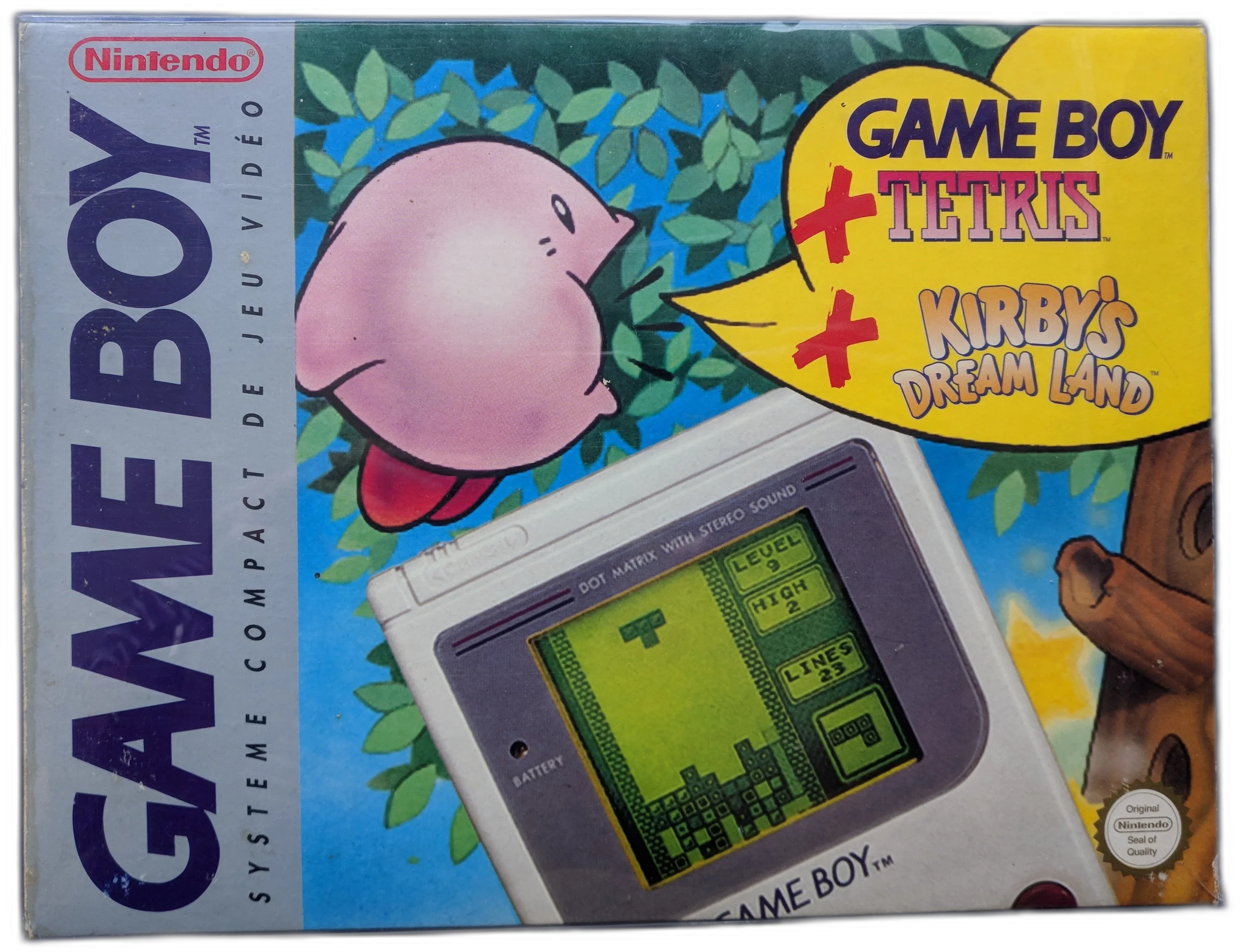  Nintendo Game boy Kirby&#039;s land Pack
