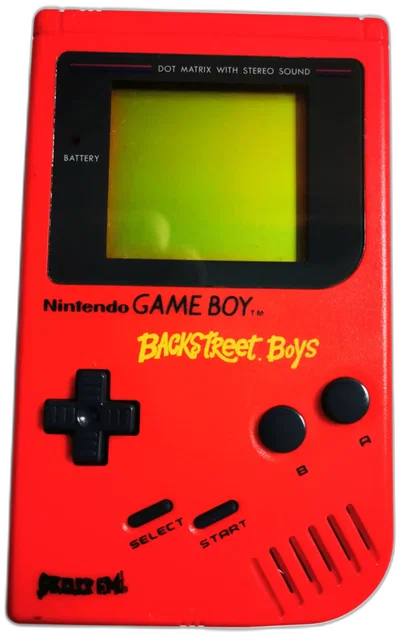 Nintendo Gameboy BackStreetBoys Cross FM Console