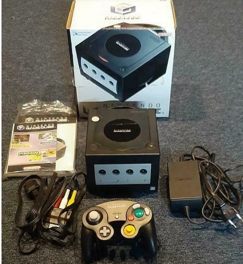 Nintendo GameCube Jet Black Console [EU]