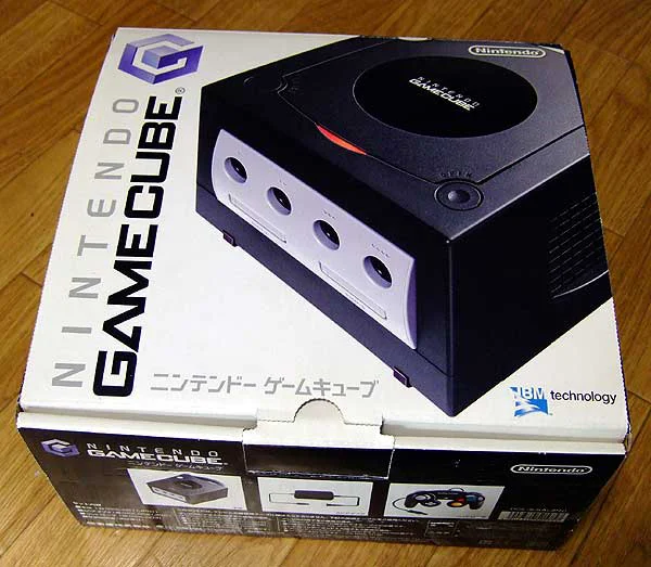  Nintendo GameCube Jet Black Console [JP]