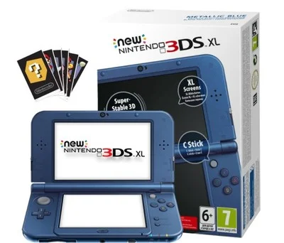 New Nintendo 3DS XL Metallic Blue Console [EU]