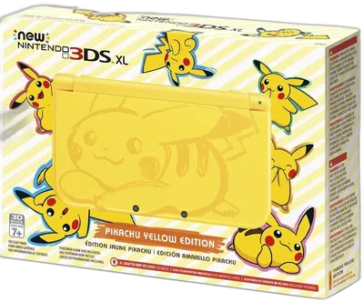 New Nintendo 3DS XL Pikachu Console