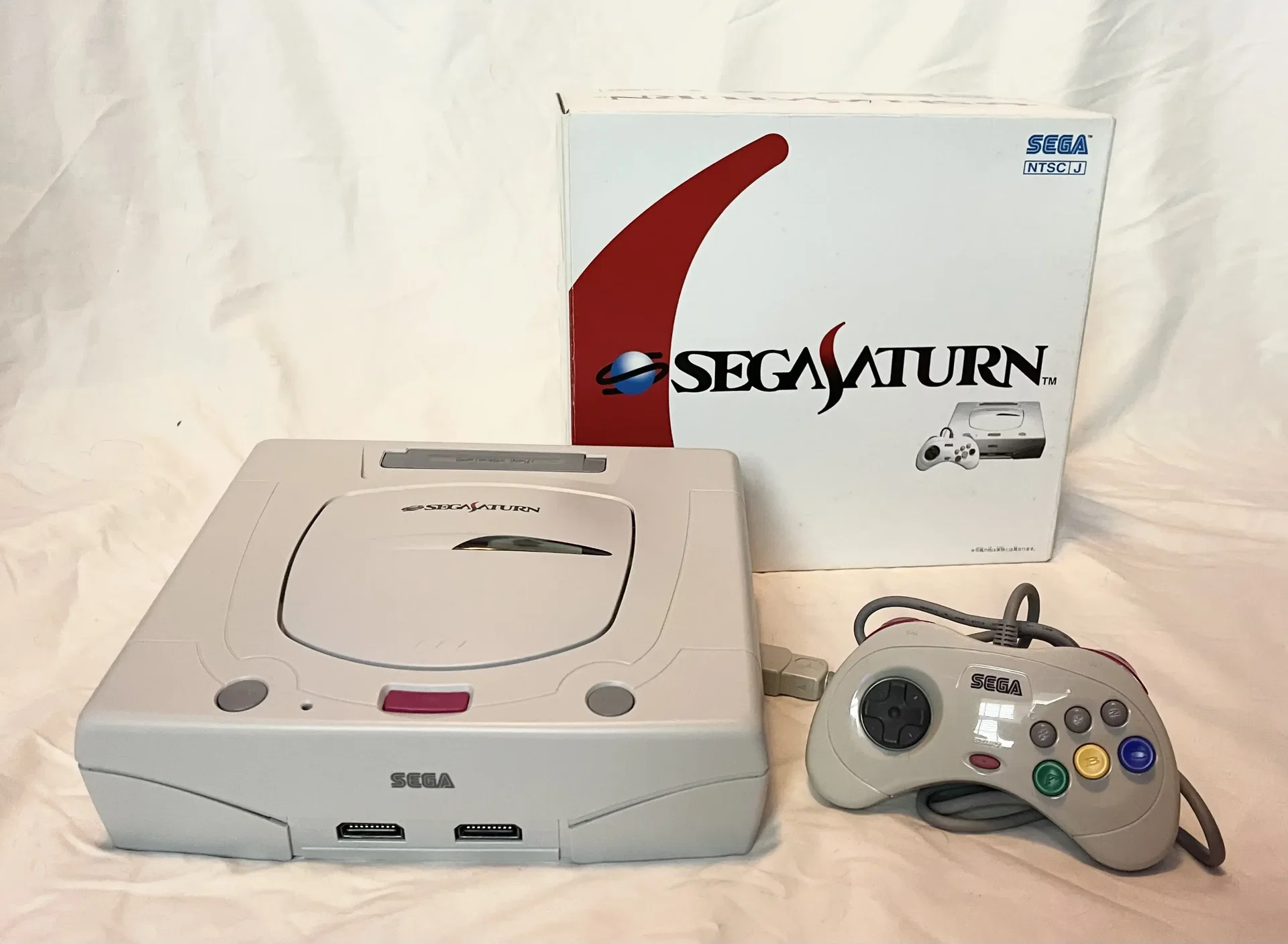 Consolevariations - Sega Saturn White Later Model Console