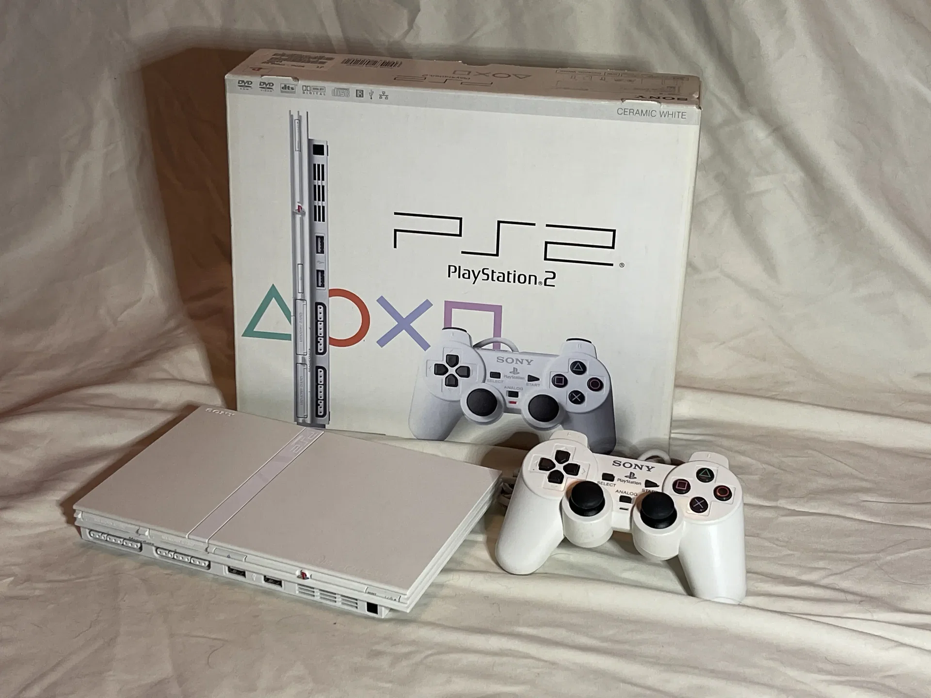 Consolevariations - Sony Playstation 2 Slim Ceramic White Console
