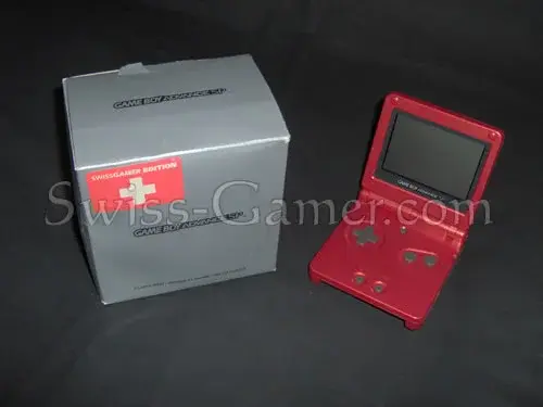 Consolevariations - Nintendo Game Boy Advance SP Swiss Gamer