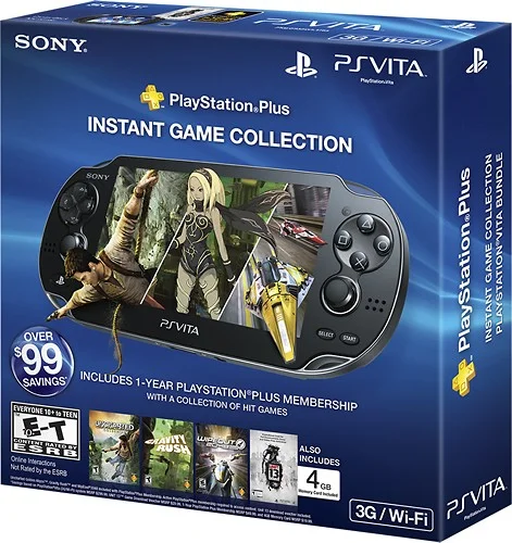  Sony PlayStation Vita Instant Game Collection Bundle