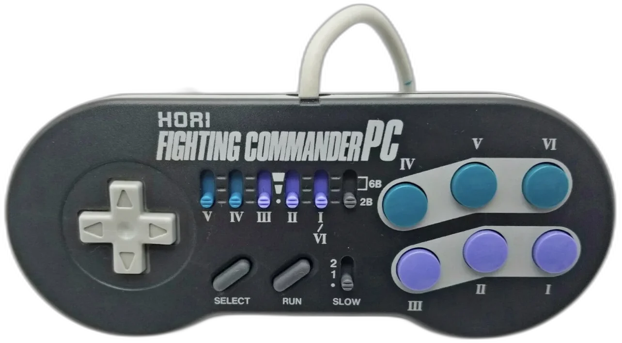  Hori TurboGrafx Fighting Commander PC Controller