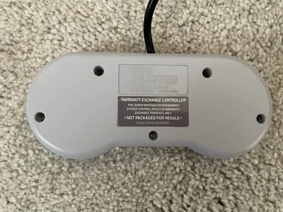 Super NES Warranty Exchange Controller