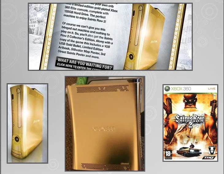  Microsoft Xbox 360 Saints Row 2 Console