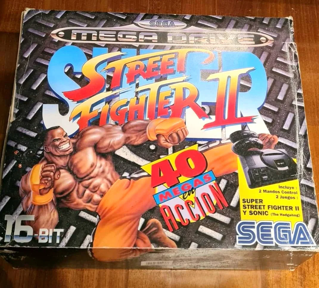  Sega Mega Drive Super Street Fighter Bundle