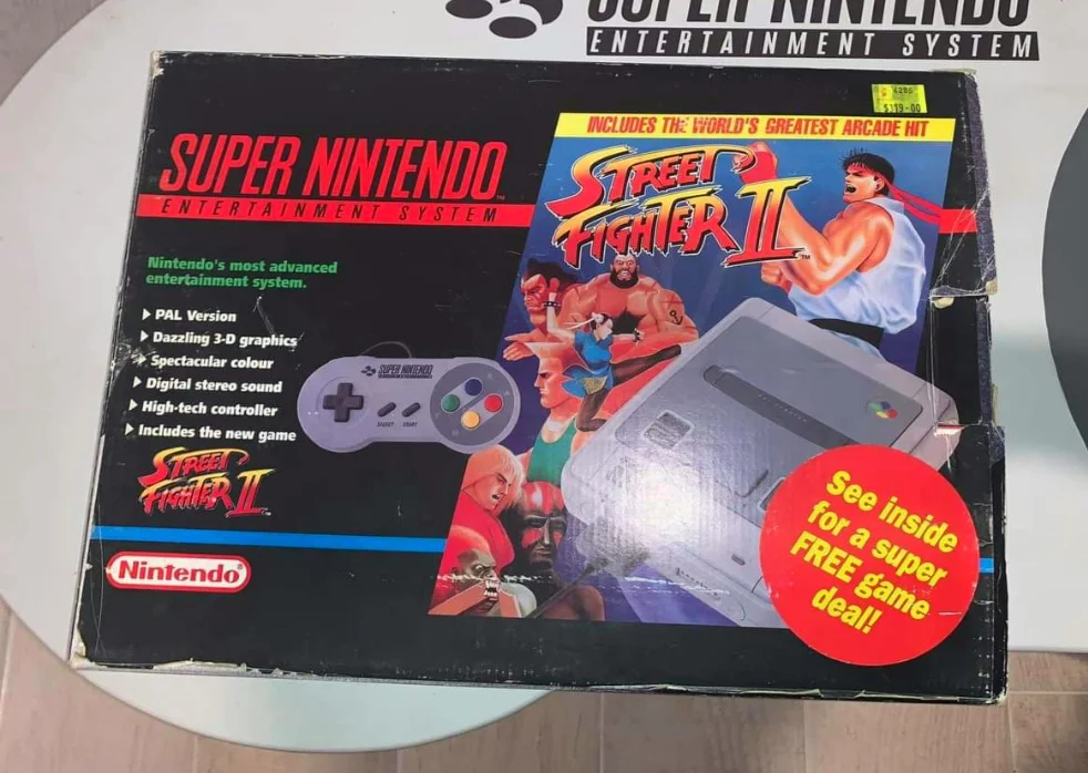  SNES Street Fighter 2 Free Game Bundle