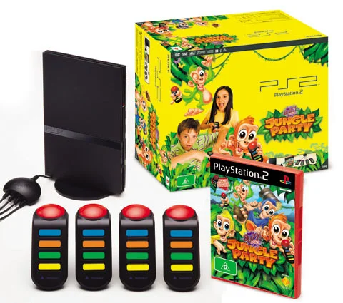 Sony PlayStation Slim Buzz! Junior Jungle Party Bundle - Consolevariations