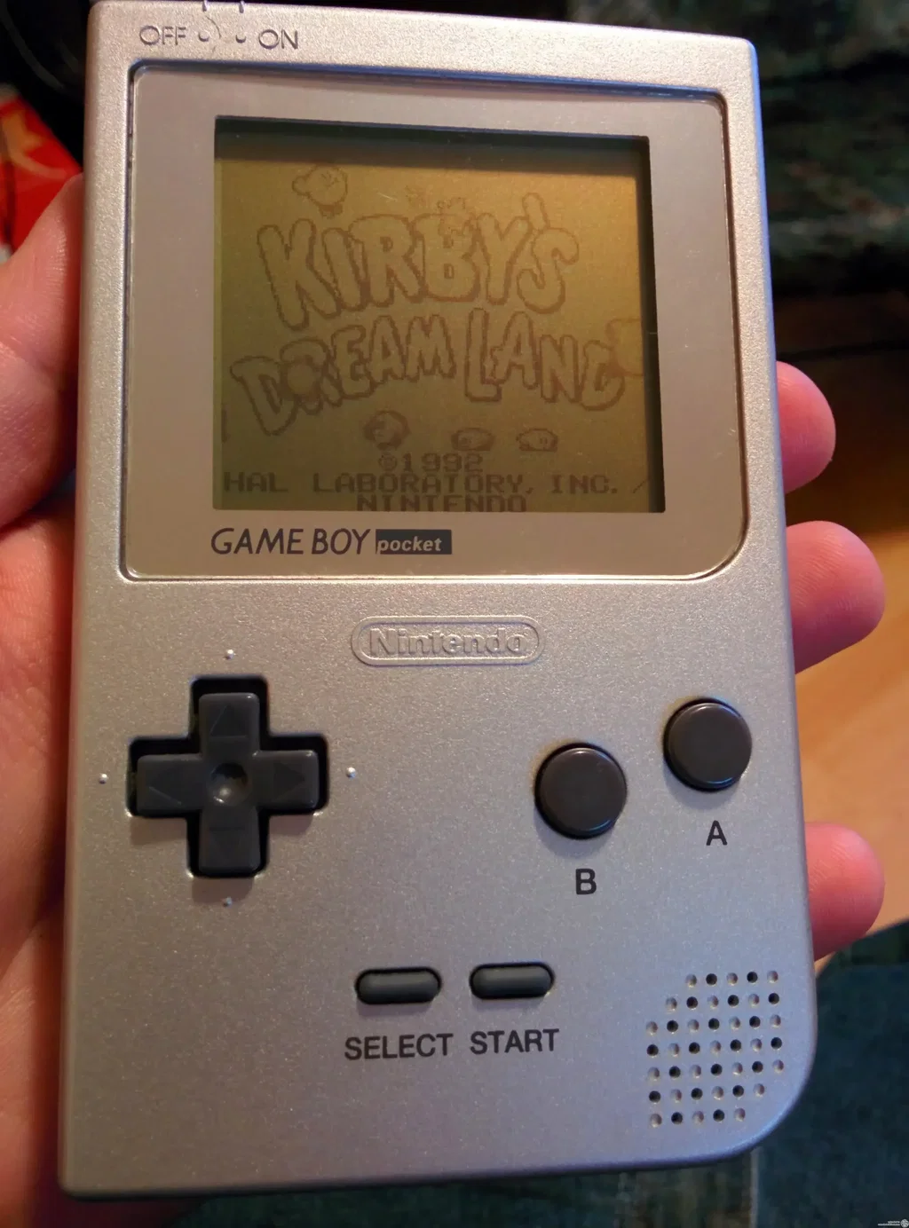 Consolevariations - Nintendo Game Boy Pocket Silver Border Console