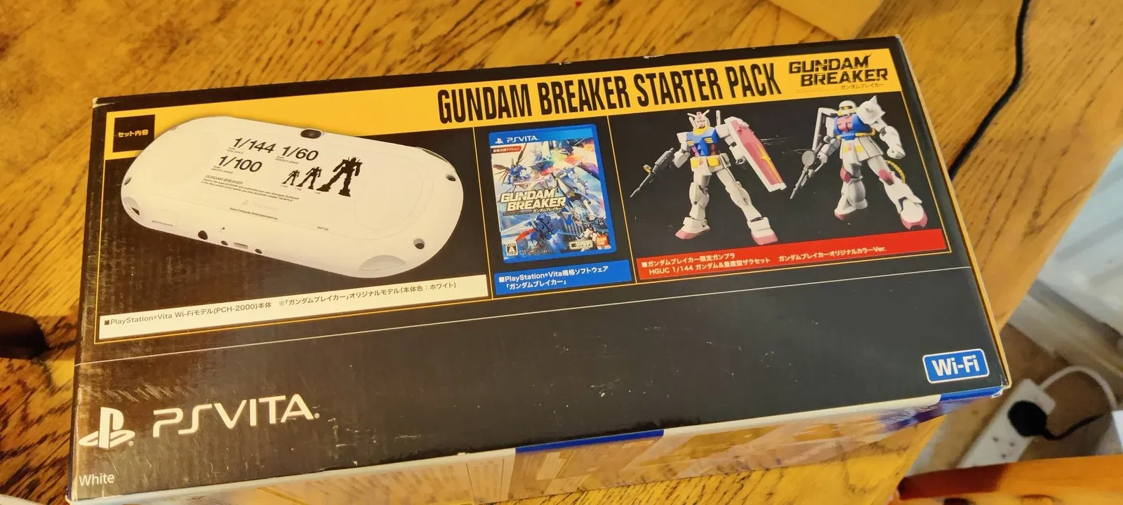 Sony PS Vita Slim Gundam Breaker Starter Pack Console