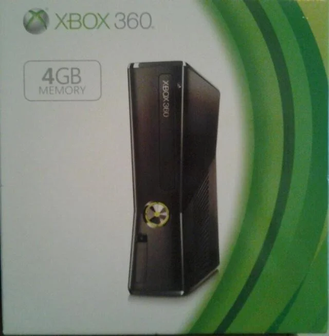 Microsoft Xbox 360 Slim Matte Black Console