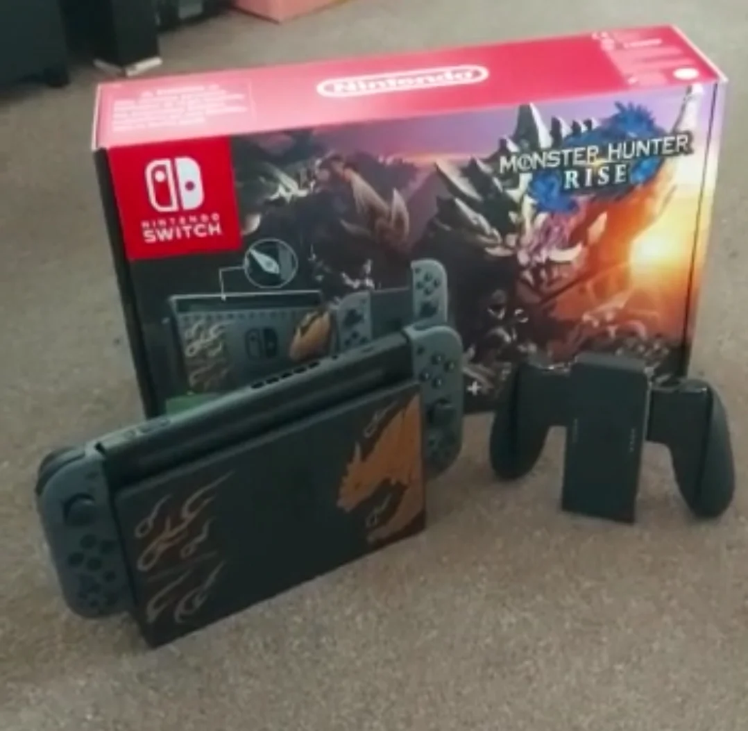 Nintendo Switch Monster Hunter Rise Console [EU]