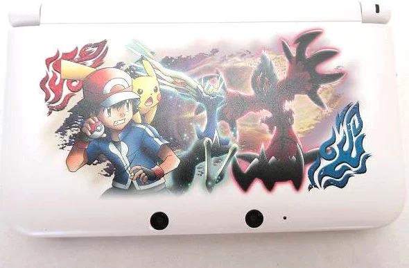  Nintendo 3DS LL Pokémon Cocoon of Destruction White Console