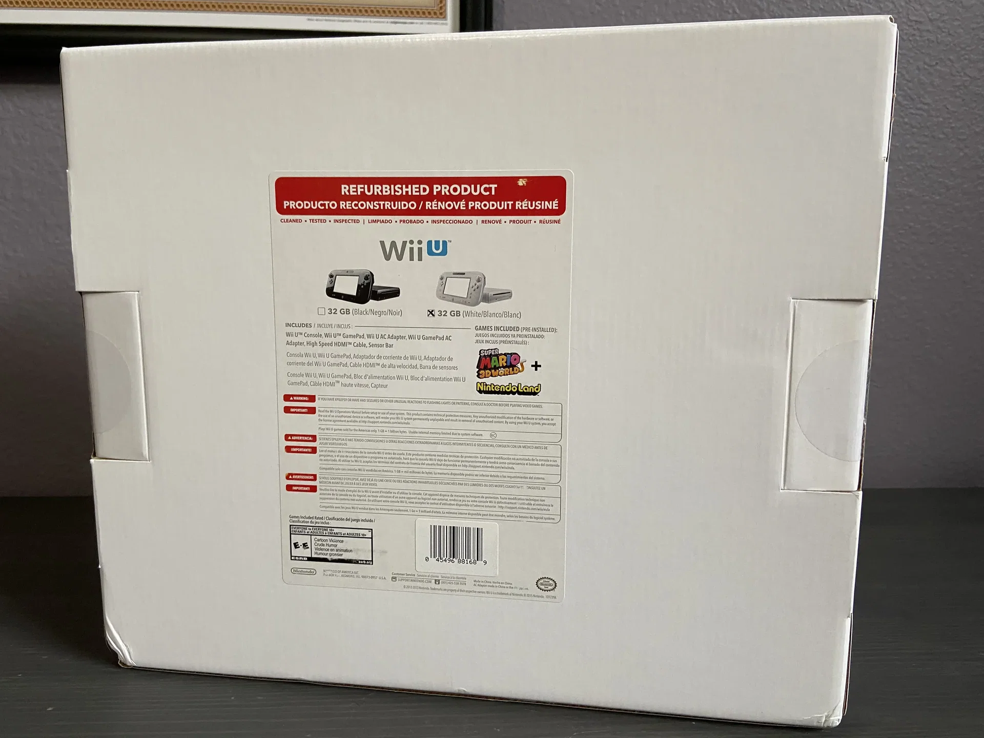 Consolevariations - Nintendo Wii U White 32GB Console