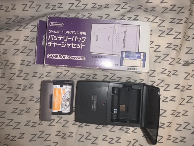  Game Boy Advance Battery Pack Charger Set