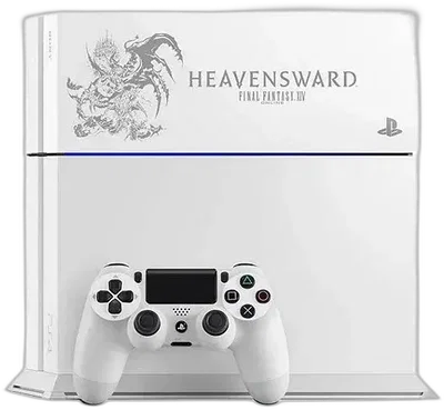 Sony PlayStation 4 Final Fantasy XIV Heavensward Glacier White Console