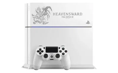 Sony PlayStation 4 Final Fantasy XIV Heavensward Glacier White Console