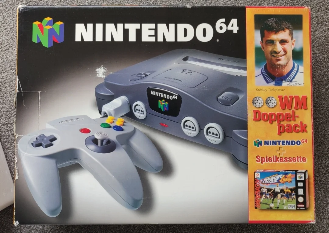  Nintendo 64 Superstar Soccer 64 Bundle