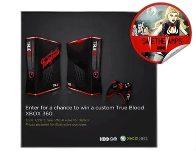Microsoft Xbox 360 True Blood Console
