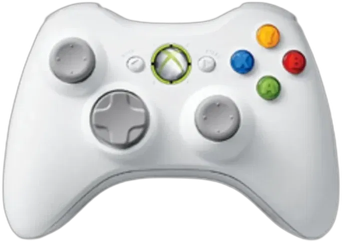 Microsoft Xbox 360 White S Controller