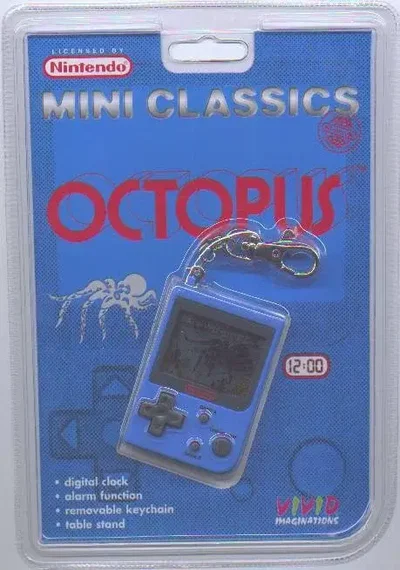 Nintendo Game & Watch Mini Classic Octopus Light Blue