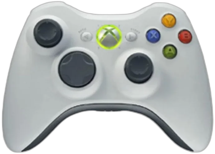 Microsoft Xbox 360 White Controller